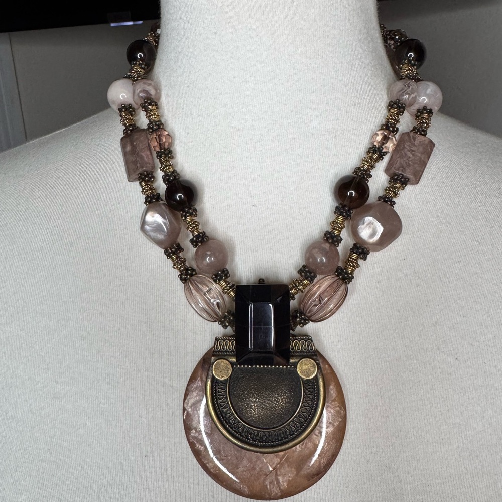 Vintage Custom Anthony Alexander Statement Runway Necklace